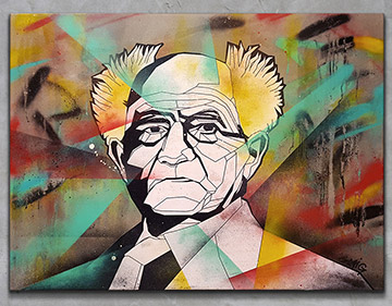 David Ben-Gurion portrait