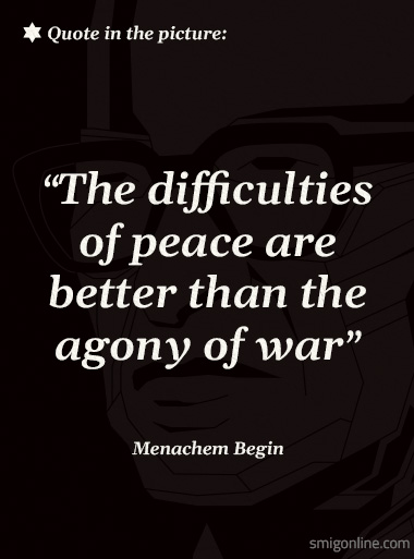 Menachem Begin quote