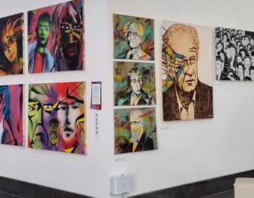 Jewish Art, Single man cubism